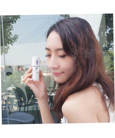 Healeved Handheld Facial Sprayer Facial Spa Steamer Nano Mist Sprayer Facial Spray Mist Mini Humidifier White - Buy Online on GoSupps.com