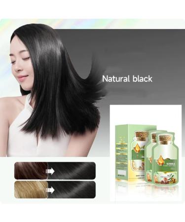 BaBound Natural Plant Hair Dye Natural Plant Hair Dye Shampoo Herbal Hair Dye Shampoo 10 BagsBox Chestnut Brown - Buy Online on GoSupps.com