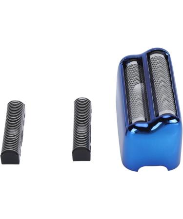 High-Quality Electric Trimmer Head Foil - Stainless Steel Replacement Trim Foil for Perfect Fit (Blue) | Spiral Surfaces & Curved Edges - Buy Online on GoSupps.com