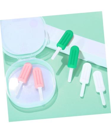 Healifty 24 Pcs Popsicle Silicone Chew Gummies Orthodontic Pacifier Adult Pacifiers Invisiliners Case - Buy Online on GoSupps.com