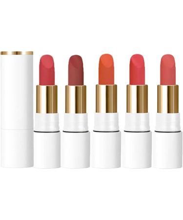 CHJFDC Bisou Balm Bisou Balm Lipstick Pure Matte Lipstick Lightweight Matte Non-Stick Lipstick - Buy Online on GoSupps.com