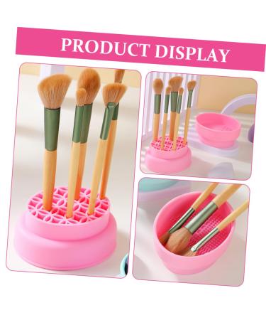 Silicone Makeup Brush Scrubber Bowl & Drying Rack | Ultimate Brush Cleaning Tool | Efficient Storage for Makeup Brushes - Buy Online on GoSupps.com