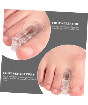 FOMIYES 4 Pairs Bunion Splint Gel Separator Pads - Foot Care Orthotics for Comfort & Relief - Buy Online on GoSupps.com