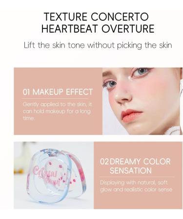 Cream Blush Makeup Color Changing Blush | Clear Lip Balm Cream Blush | Long-lasting warm-changing blush multifunctional lip balm tinted cheek makeup - Buy Online on GoSupps.com