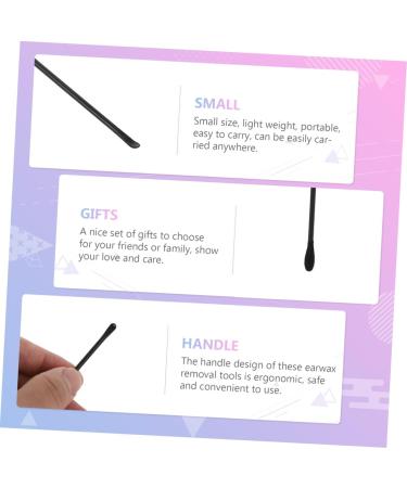 FOMIYES 200pcs Assorted Color Ear Wax Removal Tools Cotton Swabs Dual- Design for Safe Ear Cleaning for Home Use and Personal Care Random Style - Buy Online on GoSupps.com