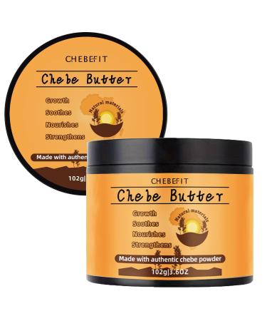 Chebe Hair Butter with Rosemary Oil - For Hair Growth Thickening and Moisturizing All Hair Types 3.6 Oz