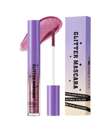 Flkiglm Glossy Mascara | Waterproof Mascara - Lengthens and Curls Eyelashes Makeup for Evening Wedding Stage