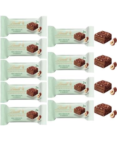 Milk Chocolate Wafer Bar With Roasted Hazelnuts 10 x 30g With Gift Box - Snack-Sized Bar - Buy Online on GoSupps.com