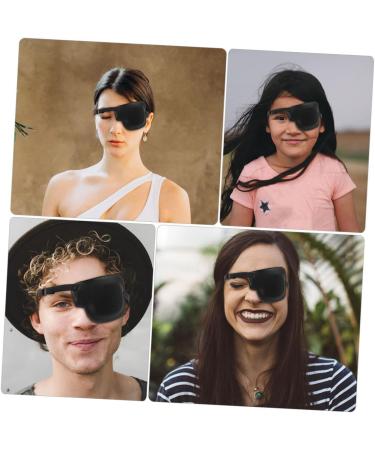 KOMBIUDA 6 Pcs Single Eye Mask Eyepatch for Adults Eyeglasses Pad Lazy Eye Cover Adult Goggles Polyester - Buy Online on GoSupps.com