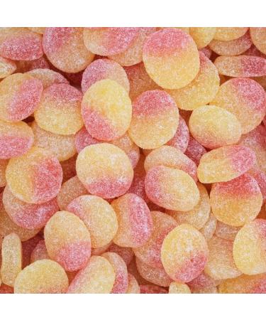 Fizzy Peaches 1kg Sweet Pouch - Buy Online on GoSupps.com