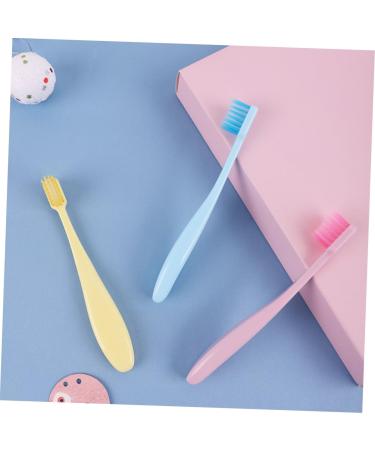 Minkissy 18-Part Infant Toothbrush Set | Soft Fur Children's Cleaning Brushes & Travel Tongue Scraper in Earth Colors - Buy Online on GoSupps.com
