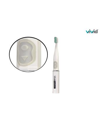 Vivid ErgoSonic Portable Sonic Toothbrush - Compact Travel Electric Brush with 28 000 Strokes/Min & 2 Modes for Home & On-the-Go - Buy Online on GoSupps.com