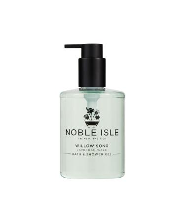 Noble Isle Willow Song Bath & Shower Gel | Luxury Body Wash for Women with Fine British Fragrance Oils | Vegan Body Wash & Paraben Free Body Wash (8.45 oz)