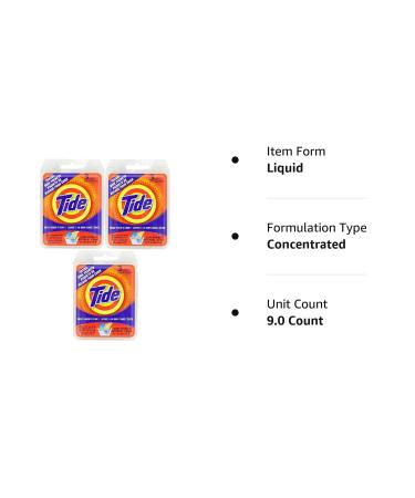 Tide Sink Packs Laundry Detergent - 3 Loads (3 Packs) - Buy Online on GoSupps.com