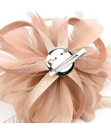 Lurrose 1PC Fascinator Hair Clip Fascinator Hair Pin Hair Clip Fascinator Hair Accessories for Women Wedding Tea Party Hat White - Buy Online on GoSupps.com