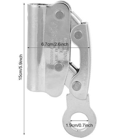 Self-Locking Rope Grab for Climbing & Fall Protection | Ascender Stop Descender Clamp for Rock Climbing & Tree Work (Round Hole) - Buy Online on GoSupps.com
