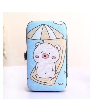 Manicure Kit Nail Care Set Nail Clipper Set Nail Care Set Grooming Set Home Applicable Travel Portable Nail Clippers 7-Piece Manicure Beauty Kit Nail Clippers Kit (Color : A)