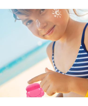 2 Packs Kids Sunscreen Applicator Brush Soft Bristle Cute Paw Sunscreen Brush with Case No Absorb Loition Sun Lotion Traceless Applicator Even Apply Baby Sunscreen Applicator - Buy Online on GoSupps.com