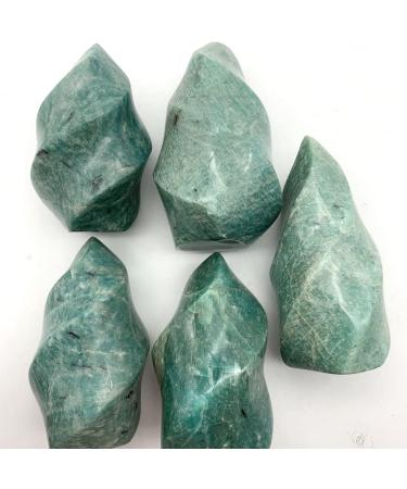 Home Decoration NaturalQuartz Polished Flame Shaped Stones Crystal Display Gem Stones GiftsDecor Minerals Stones ZJGIDTEM (Size : 200-250grams) - Buy Online on GoSupps.com