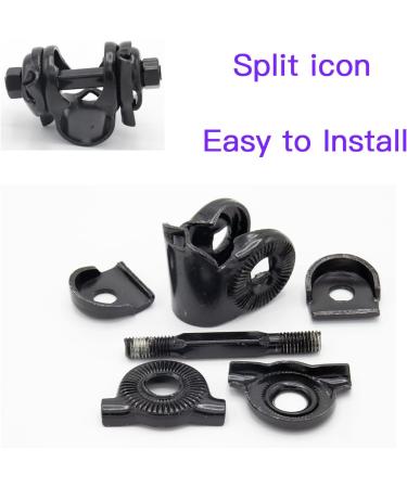 Cheerock Aluminum Alloy Bicycle Seat Clamp for Standard Road and Mountain Bike Saddle - Buy Online on GoSupps.com