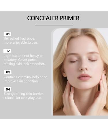  ACJZILQTJ Face color corrector color correcting cream brightens complexion minimizes pores and evens skin tone long-lasting waterproof moisturizing foundation (1 pc) - Buy Online on GoSupps.com