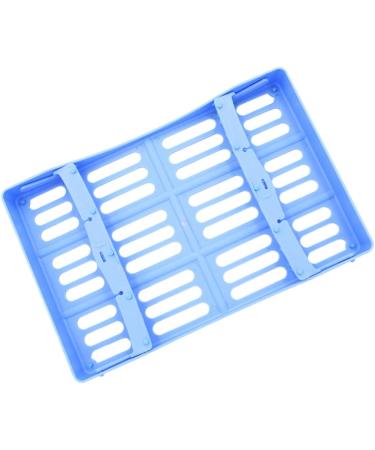 HEALLILY Plastic Dental Cassettes - 1pc Blue Dental Instrument Tray for International Shipping - Buy Online on GoSupps.com