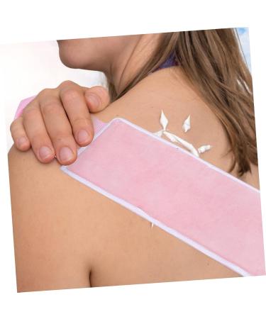 Mikinona Self Tanner Back Applicator Band Easy Lotion Applicator for Back Sunless Tanning Tool Flocking Non-slip for Body Lotions Sunscreen - Buy Online on GoSupps.com