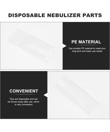 Healifty 100pcs Disposable Nebulizer Machine Compressor Mouthpiece for Adults and Kids - Buy Online on GoSupps.com