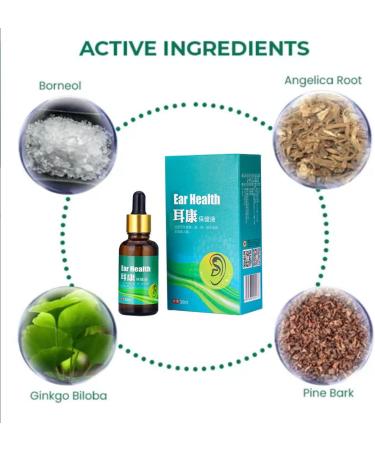 Organic Ear Support Elixir | PureHear Natural Ear Oil Drops (3PCS) - Buy Online on GoSupps.com