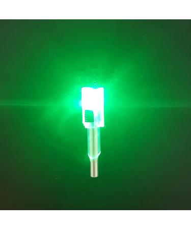 DEEPOWER Lighted Crossbow Bolts Nocks 6-Pack - Green, .300 /7.62mm ID, ON/Off Switch - Archery Hunting - Buy Online on GoSupps.com
