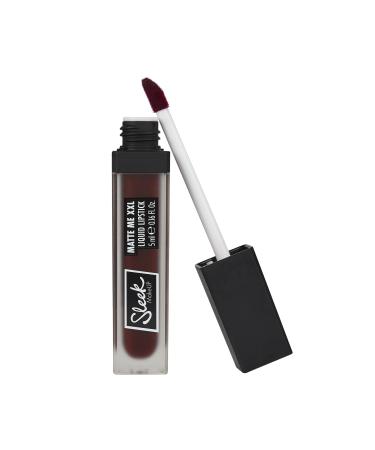 Sleek MakeUP Matte Me XXL Liquid Lipstick - High Impact Color - Smudge and Transfer Resistant - Vino Tinto - 5 ml