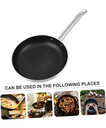 Milisten 1 Pc Steak Skillet Aluminum Alloy Non Stick Baking Pan 43X22X4.5CM Black - Buy Online on GoSupps.com