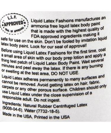 Flesh Liquid Latex Face & Body Paint - 32 Fl Oz Ammonia Free Ideal for Halloween & Cosplay - Buy Online on GoSupps.com