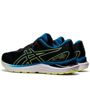 ASICS Men's Gel-Cumulus 23 Running Shoes - 11 Size - Black/Glow Yellow - Buy Online on GoSupps.com