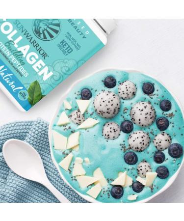Sunwarrior Collagen Protein Peptides - Natural 17.6 oz (500g) | Boost Collagen & Wellness - Buy Online on GoSupps.com