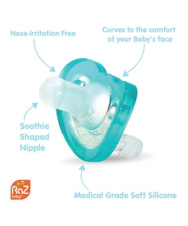 RaZbaby RaZbuddy JollyPop Pacifier Holder with Removable Puppy Pacifier - Buy Now! - Buy Online on GoSupps.com