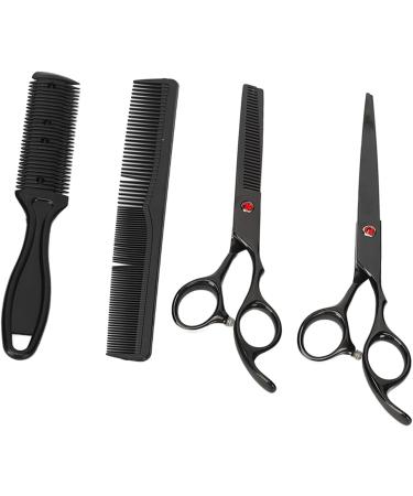 Hair Cutting Scissors Set with Straight Shear and Thinning Shear for Home Salon Barber - Buy Online on GoSupps.com