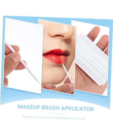 FOYTOKI 200 Pcs Disposable Eyeliner Brush Gel Eyeliner Brush Makeup Eye Liner Tools Lip Liner Brushs White - Buy Online on GoSupps.com