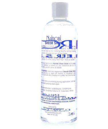 Nairobi Sheer Shine Thermal Protectant for Unisex 16 Ounce - Buy Online on GoSupps.com