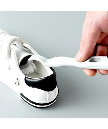 VHG Innovation Brush Home Shoes Brushes Multi-Function Long Handle Double-end Shoe Brush White Shoes Cleaner Plastic Soft Hair Washing Cleaner for Shoes Home Accessorie Bathroom Tool Shoe Brush As show Apricot - Buy Online on GoSupps.com