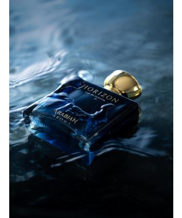 Arabian Aroma Horizon Men's Perfume | Fresh and Long-Lasting Fragrance | Refreshing fragrance for men | Eau De Perfume | Long Lasting Perfumes for Men (100ml) - Buy Online on GoSupps.com
