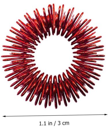 Shop Healeeved 12 Mini Toy Rings - Kidcraft Play Set Spiky Finger Massage Rings & Vibrating Jewelry for Kids - Buy Online on GoSupps.com