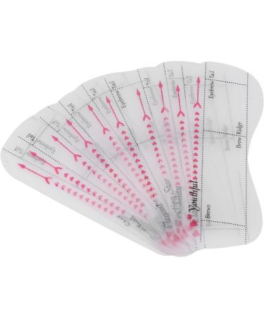 Eyebrow Stamp Shaping Kit for Eyebrow Shape with 10 Stencils and Soft Pen Easy to Use Multifunctional for Eyeshadow Hairline and Face Defects - Buy Online on GoSupps.com