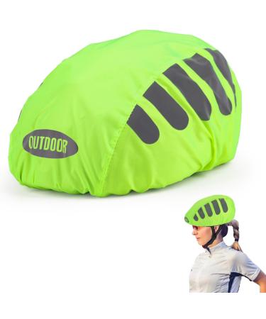 AOOGON 1 Piece Bicycle Helmet Rain Cover Rain Cover for Bicycle Helmet Waterproof Helmet Cover with Reflective