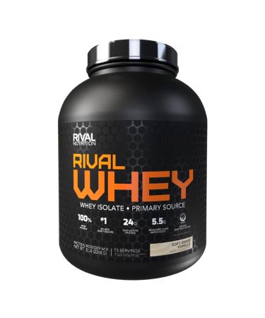 Rivalus Whey - Vanilla, 5lbs Soft Serve Vanilla 5 Pound (Pack of 1)