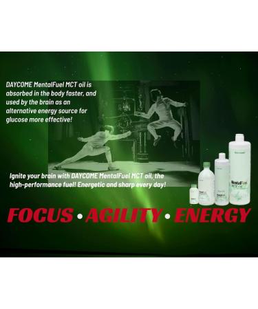 MentalFuel MCT Oil -100% C8 / C10 MCT Oil' 1 L(33.8 FL OZ) From Non-GMO Coconut oil Unflavoured Excellent in Keto Coffee Non-BPA Vegan Gluten-Free Keto & Paleo - Buy Online on GoSupps.com