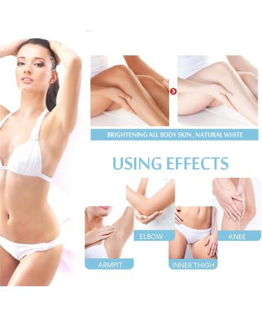 Instant Brightening Cream 10 Seconds Advanced Brightening Body Cream Peeling Whitening Complex Underarm Cream - Buy Online on GoSupps.com