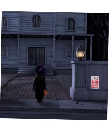 Ciieeo 2pcs Warning Tin Painting Emblems Metal Halloween Signs Metal Signs Hanging Painting Vintage Antique - Buy Online on GoSupps.com