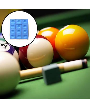 Billard Chalk Set - 12 Pieces of Non-Slip Billiards Blue Cue Chalk for Amateurs & Professionals | Premium Billiard Accessories - Buy Online on GoSupps.com