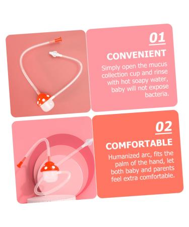 TOYANDONA 4pcs Baby Nasal Aspirator Set - Infant Nose Suction for Cleaners and Aspiration - Buy Online on GoSupps.com